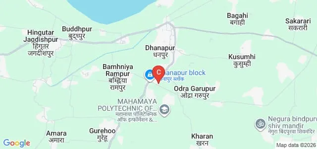 Shaheed Hira Singh Government Degree College, Chandauli Map