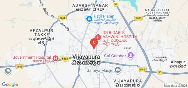 JSS College of Education, Bijapur Map