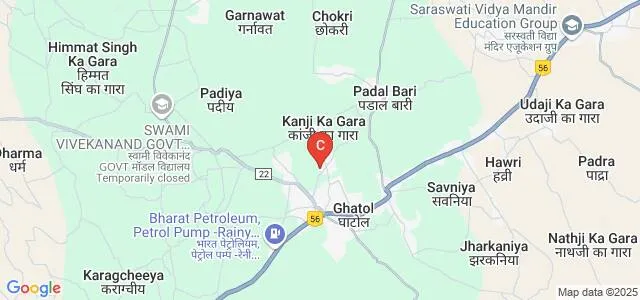 Gyaanmoorti College, Ghatol Map
