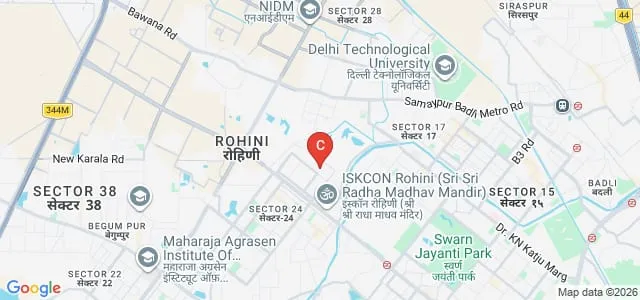 Delhi School of Professional Studies and Research, Delhi Map
