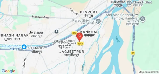 Sanjeevani Hospital and Medical Research Institute, Haridwar Map