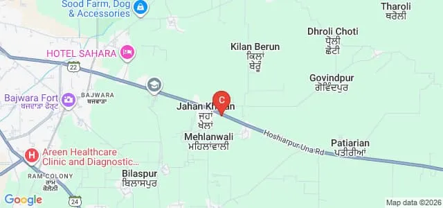ST College of Nursing and Medical Sciences, Hoshiarpur Map