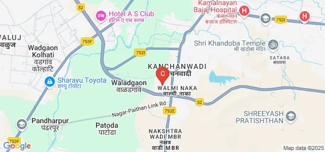 CSMSS CHH Shahu College of Engineering, Aurangabad Map
