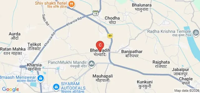 CIT B Ed College, Raipur Map