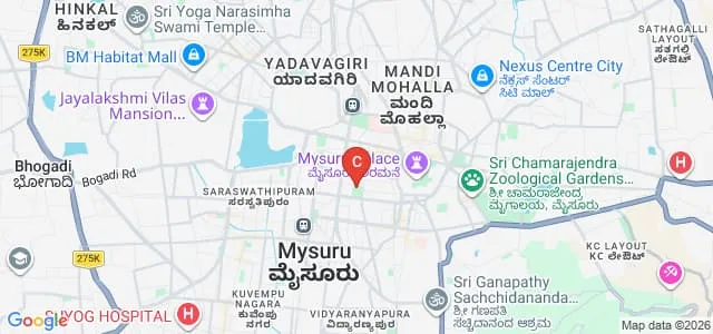 Sarada Vilas Teacher's College, Mysore Map