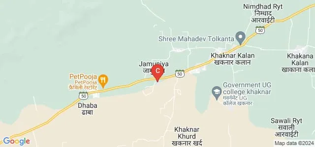 Shri Saibaba College, Burhanpur Map