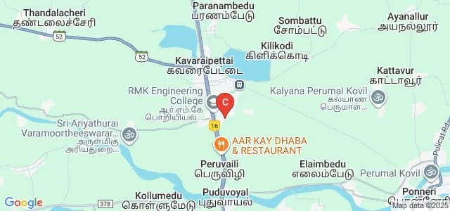 Sri Durgadevi Polytechnic College, Thiruvallur Map