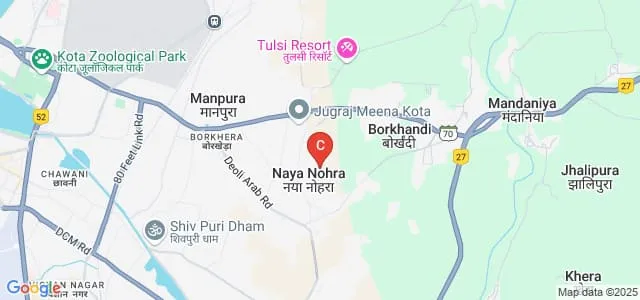 Yogiraj Institute of Technology, Kota Map