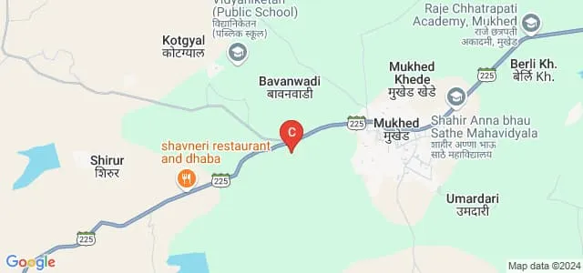 Shivprasad Nursing Institute, Mukhed Map