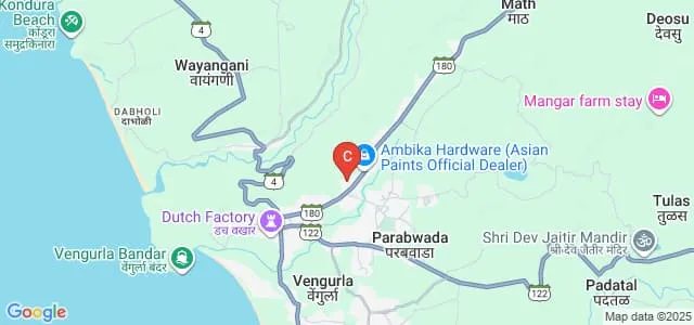 Bar Balasaheb Khardekar College, Vengurla Map