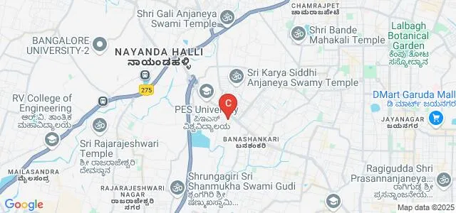 Vittala International Institute of Ophthalmology, Bangalore Map