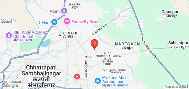 Central Institute of Petrochemicals Engineering and Technology, Aurangabad Map