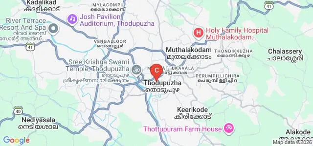 District Institute of Education and Training, Idukki Map