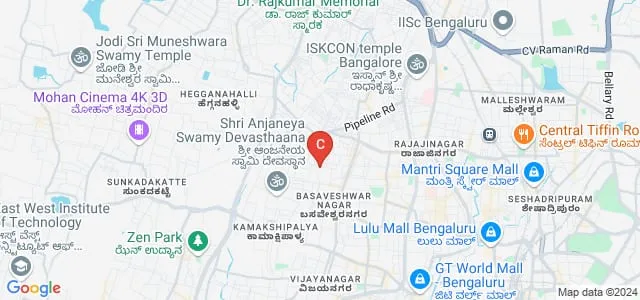 Bengaluru Law College, Bengaluru Map