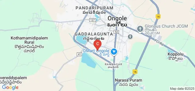 DA Government Polytechnic, Ongole Map