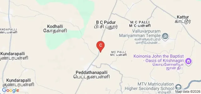 RKP College of Pharmacy, Krishnagiri Map