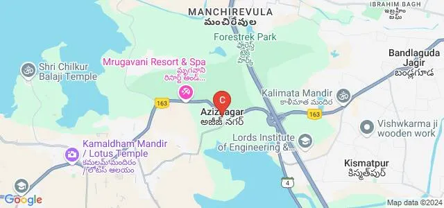 Chilkur Balaji Institute of Technology, Hyderabad Map