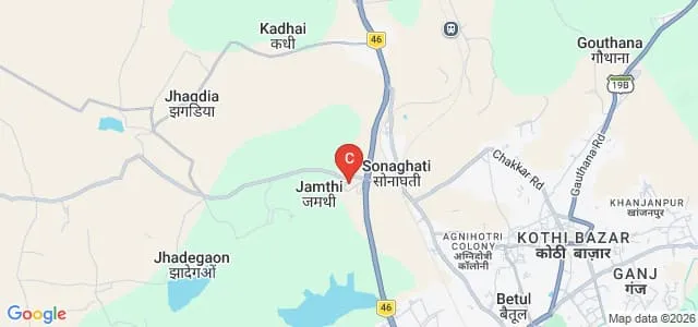 Government Polytechnic College, Betul Map