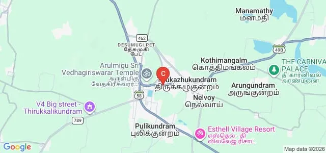 Annai Therasa Arts and Science College, Kanchipuram Map