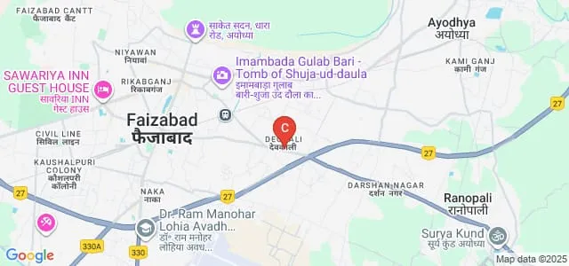 State Dr Brij kishore Homoeopathic Medical College and Hospital, Faizabad Map