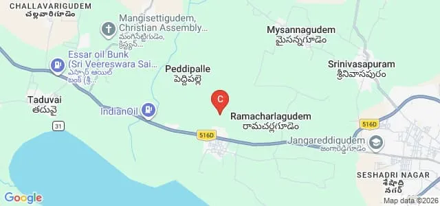 Nova College of Pharmacy, West Godavari Map