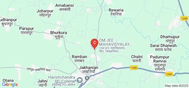 Om Jee Mahavidyalaya, Ghazipur Map