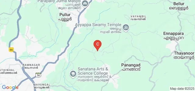 North Malabar Institute of Technology, Kasaragod Map