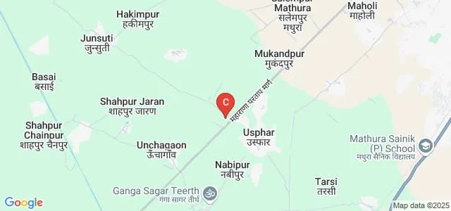 Pt Chandra Prakash Sharma Mahavidyalaya, Mathura Map