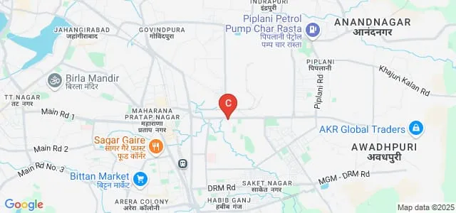 Career College of Nursing, Bhopal Map