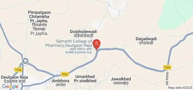 Samarth College of Pharmacy, Buldhana Map