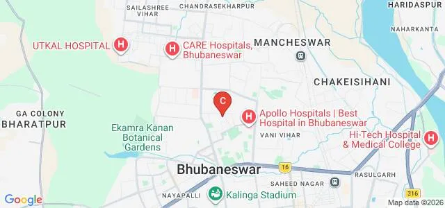 Chetana College of Special Education, Bhubaneswar Map