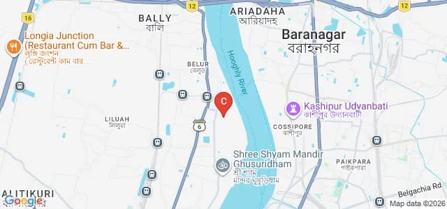 Ramakrishna Mission Vidyamandira, Howrah Map
