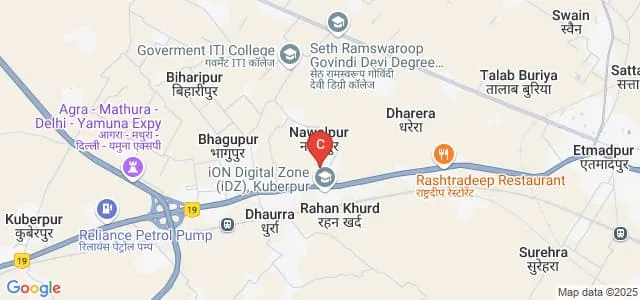 Naiminath Ayurvedic Medical College, Hospital and Research Centre, Agra Map
