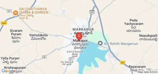 Gayatri College of Elementary Education, Prakasam Map