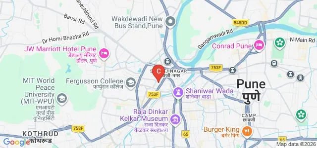 Progressive Education Society's B Ed College, Pune Map