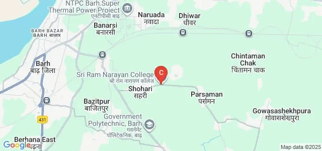 Sri Ram Narayan College, Patna Map