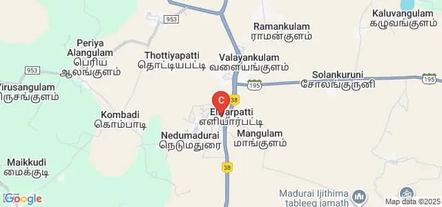 RL Institute of Management Studies, Madurai Map
