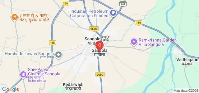SKVPM's Sahyadri College of Pharmacy, Methwade Map