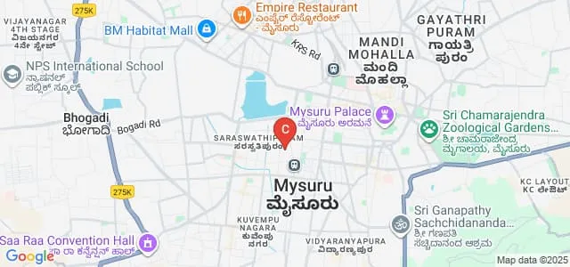 TTL College of Business Management, Mysore Map