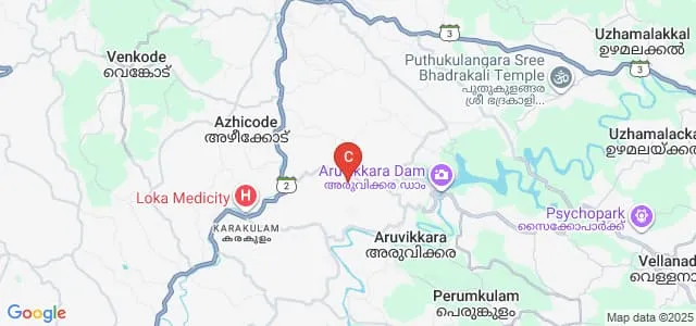 Co Operative College of Nursing, Thiruvananthapuram Map