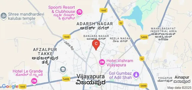SB Arts and KCP Science College, Vijayapura Map