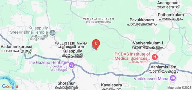 Al-Ameen Engineering College, Palakkad Map