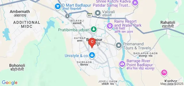 Adarsh College of Arts and Commerce, Kulgaon Map