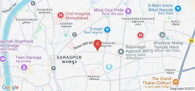 Mahila Vanijya Mahavidyalaya, Ahmedabad Map