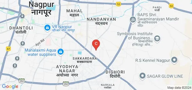 Smt Bhagwati Chaturvedi College of Engineering, Nagpur Map