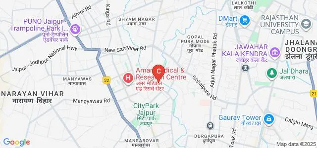 SS Jain Subodh Management Institute, Jaipur Map