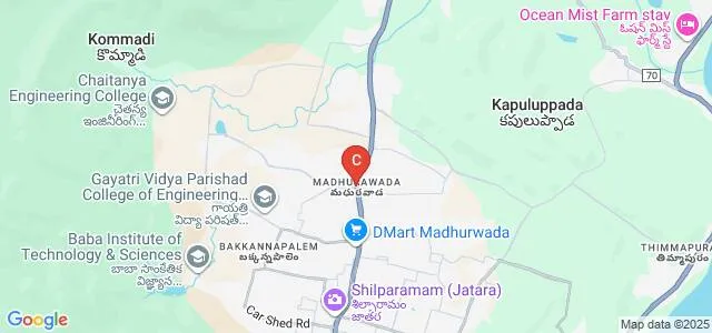 Srinivasa Institute of Management Studies, Madhurawada Map