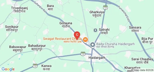 SNA Institute of Pharmacy, Barabanki Map