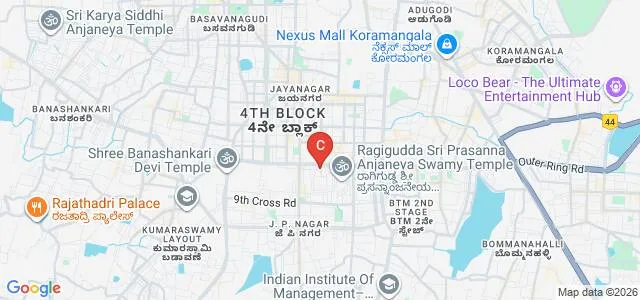 Mobility India, Bangalore Map