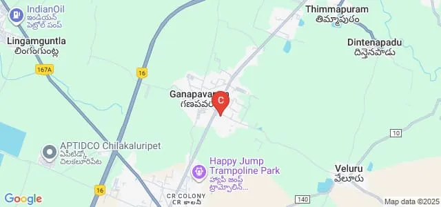 Chundi Ranganayakulu Polytechnic, Guntur Map